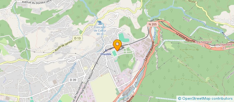 localisation de l'entreprise MONSIEUR DAVY PERROLLAZ  PASSY