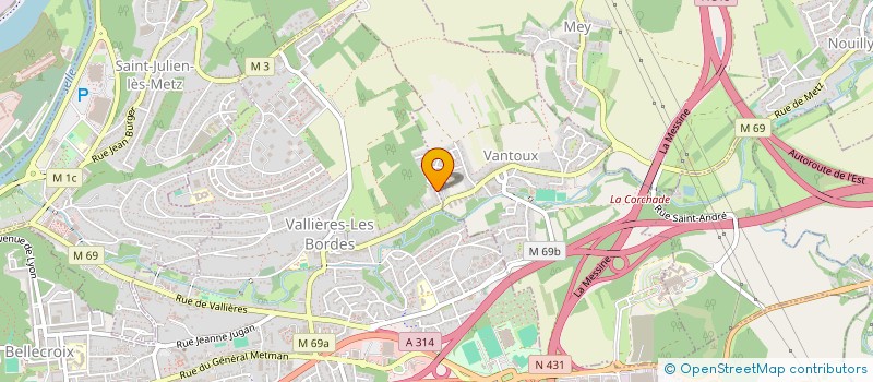 localisation de l'entreprise MONSIEUR DAVY PERSTNER  METZ