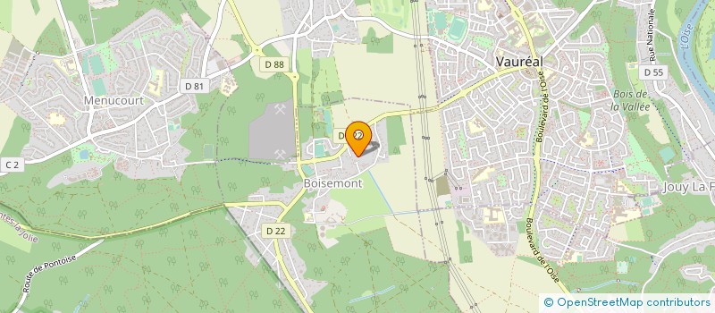 localisation de l'entreprise MONSIEUR DAVY PORTELA  BOISEMONT