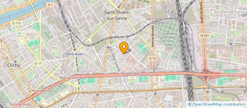 localisation de l'entreprise MONSIEUR DAVY RATHSASOMBATH  SAINT-OUEN-SUR-SEINE