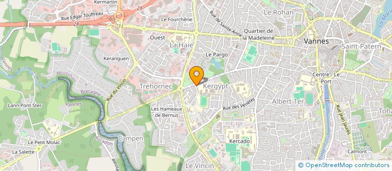 localisation de l'entreprise MONSIEUR DAVY RICAUD à VANNES