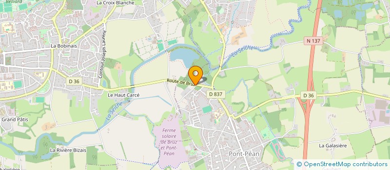 localisation de l'entreprise MONSIEUR DAVY RODRIGUEZ  PONT-PEAN