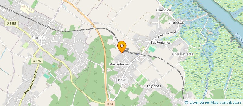 localisation de l'entreprise MONSIEUR DAVY ROQUEFLOT  CHAILLEVETTE