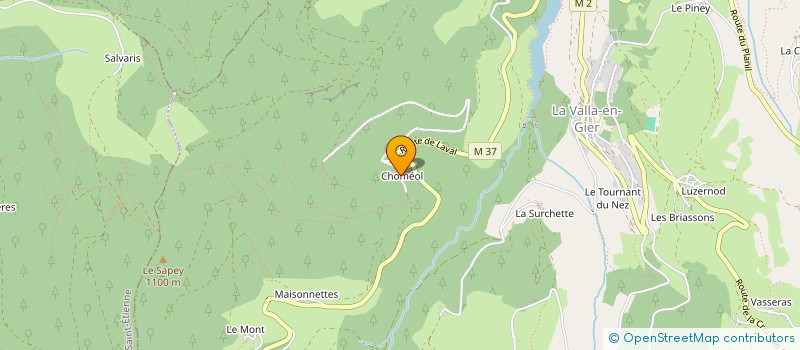 localisation de l'entreprise MONSIEUR DAVY ROYER  LA VALLA-EN-GIER