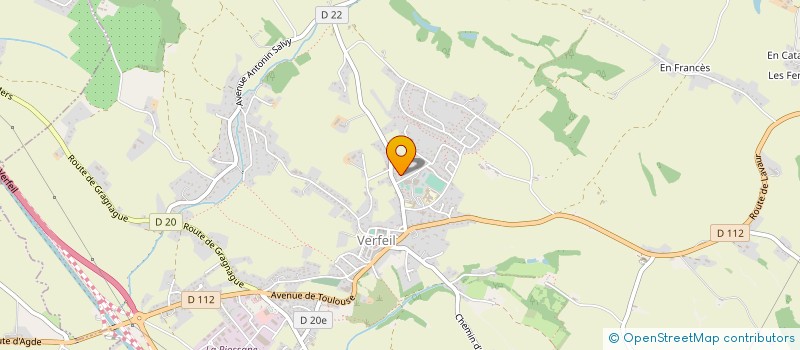 localisation de l'entreprise MONSIEUR DAVY THOMARAT  VERFEIL