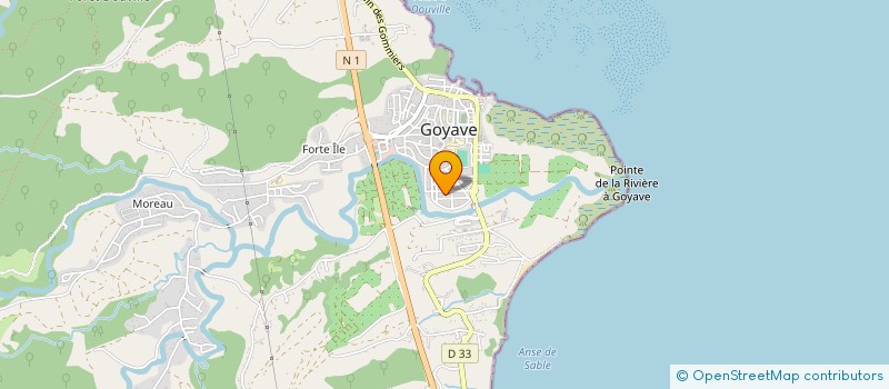 localisation de l'entreprise MONSIEUR DAVY TREMOR à GOYAVE