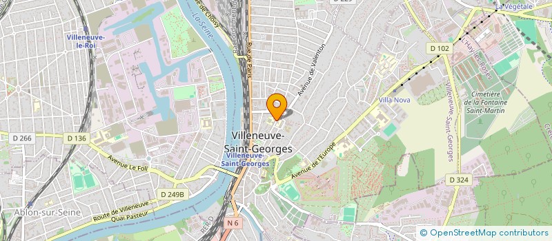 localisation de l'entreprise MONSIEUR DAVY VAHALA  VILLENEUVE-SAINT-GEORGES