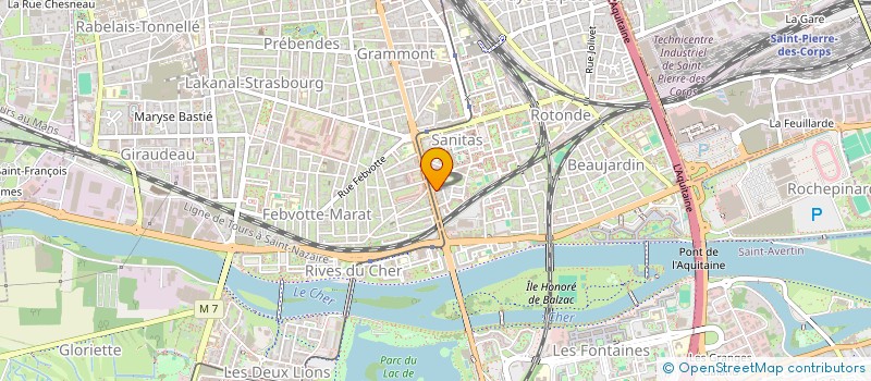 localisation de l'entreprise MONSIEUR DAVY VERNA  TOURS