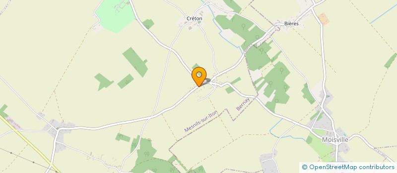 localisation de l'entreprise MONSIEUR DAVY VINCENT  MESNILS-SUR-ITON