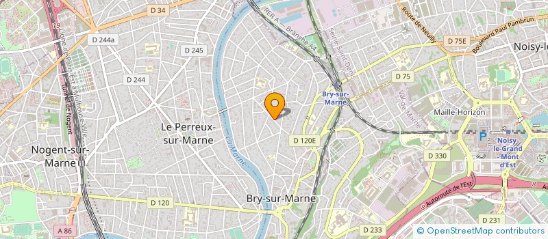 localisation de l'entreprise MONSIEUR DAVY WENDLING  BRY-SUR-MARNE