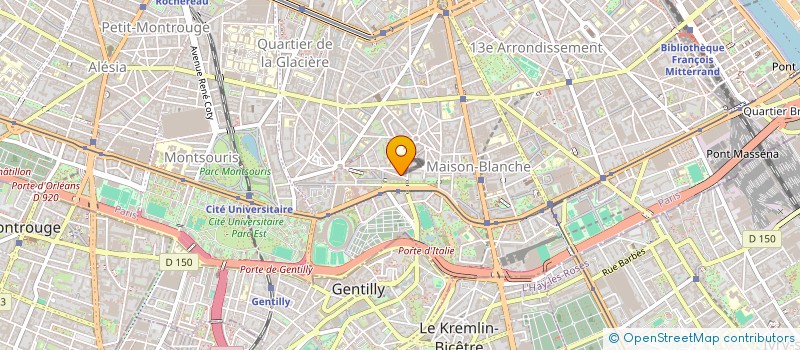 localisation de l'entreprise MONSIEUR DAWA DAWA DHAKPA  PARIS