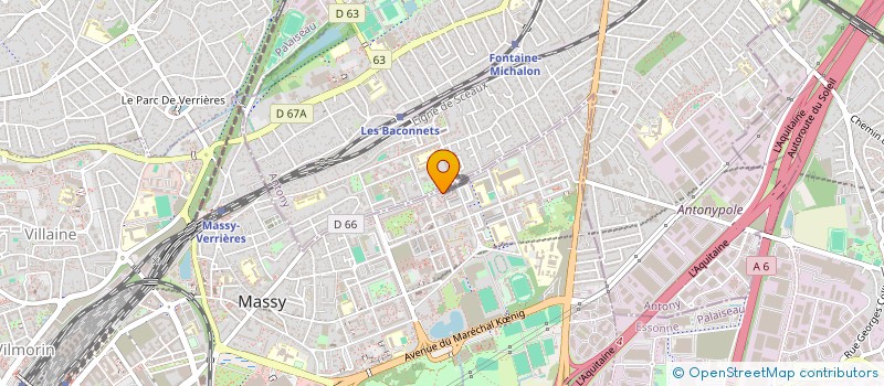 localisation de l'entreprise MONSIEUR DAWARI HORSFALL à MASSY