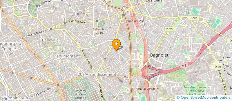 localisation de l'entreprise MONSIEUR DAWEI DING  PARIS