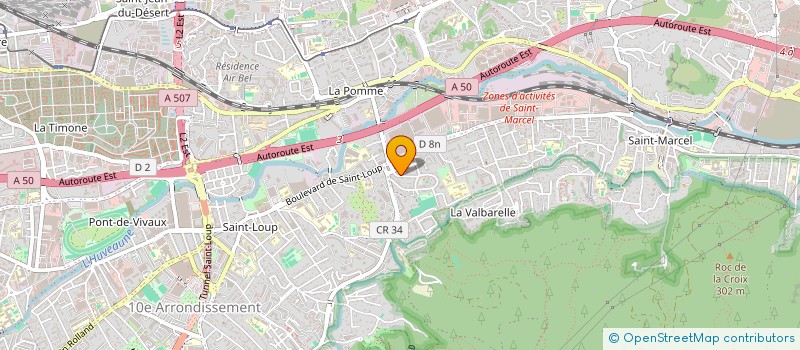 localisation de l'entreprise MONSIEUR DAWI HLILA à MARSEILLE