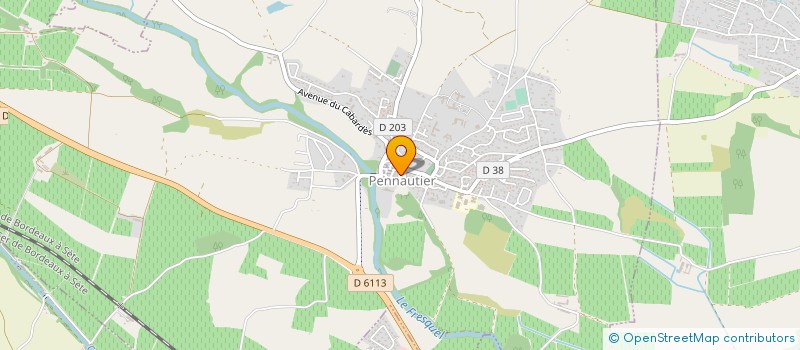 localisation de l'entreprise MONSIEUR DAWI PELLET à PENNAUTIER