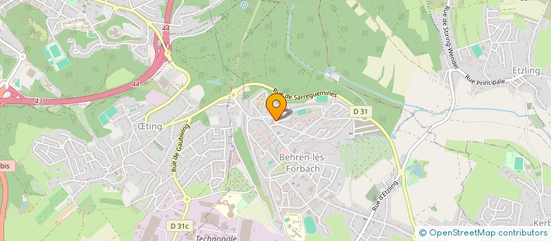 localisation de l'entreprise MONSIEUR DAWID CHESY à BEHREN-LES-FORBACH