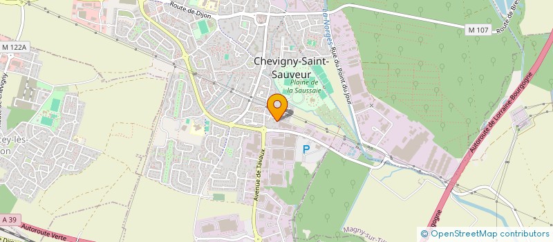 localisation de l'entreprise MONSIEUR DAWID CYRUK à CHEVIGNY-SAINT-SAUVEUR