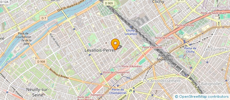 localisation de l'entreprise MONSIEUR DAWID JAMROZY à LEVALLOIS-PERRET