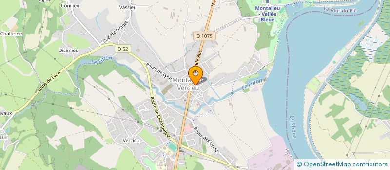 localisation de l'entreprise MONSIEUR DAWID KACZMARCZYK  MONTALIEU-VERCIEU