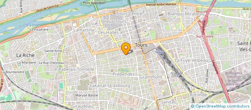 localisation de l'entreprise MONSIEUR DAWID KLEBBA  TOURS