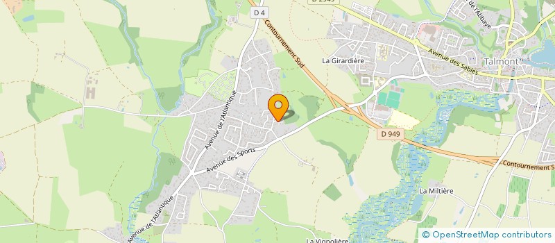 localisation de l'entreprise MONSIEUR DAWID MISIAK  TALMONT-SAINT-HILAIRE