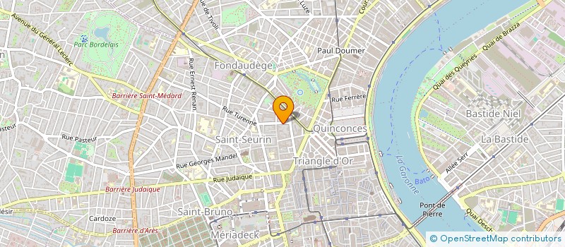 localisation de l'entreprise MONSIEUR DAWID PAWELCZYK  BORDEAUX