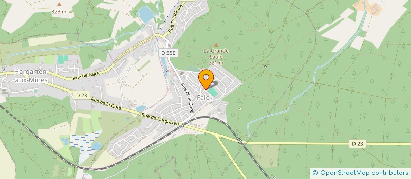 localisation de l'entreprise MONSIEUR DAWID STACHA  FALCK