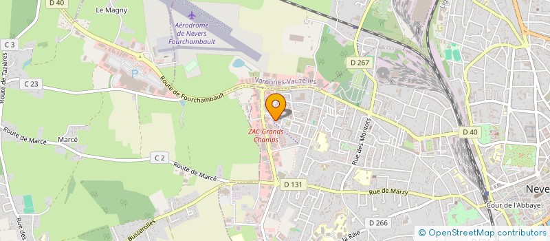 localisation de l'entreprise MONSIEUR DAWLAT KHAN  NEVERS