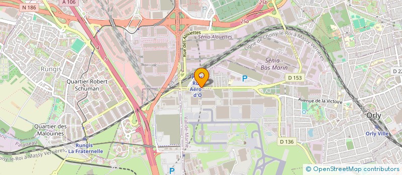 localisation de l'entreprise MONSIEUR DAWLAT WAFA  THIAIS