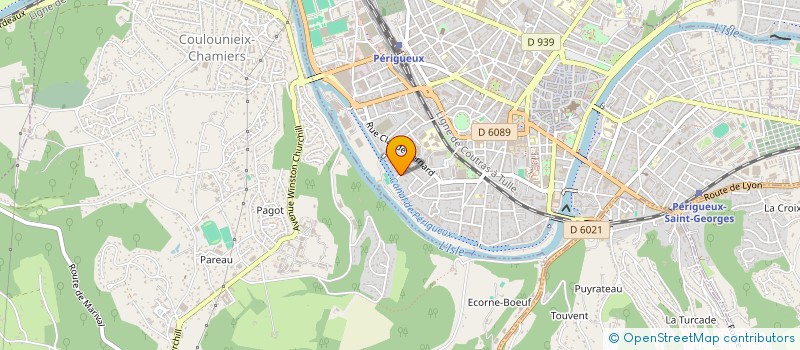 localisation de l'entreprise MONSIEUR DAWOOD NOORI  PERIGUEUX