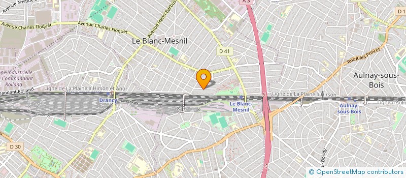localisation de l'entreprise MONSIEUR DAWOUD ICHOU à LE BLANC-MESNIL