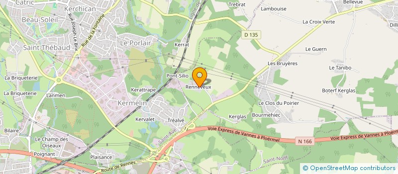 localisation de l'entreprise MONSIEUR DAWSON APTEL  SAINT-NOLFF