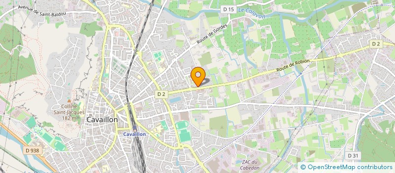 localisation de l'entreprise MONSIEUR DAWSON CANO  CAVAILLON