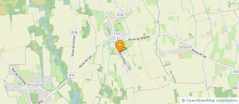 localisation de l'entreprise MONSIEUR DAWSON ETCHEVERRY  SAUVETERRE