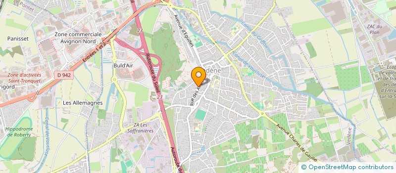 localisation de l'entreprise MONSIEUR DAWSON LIEVY  VEDENE