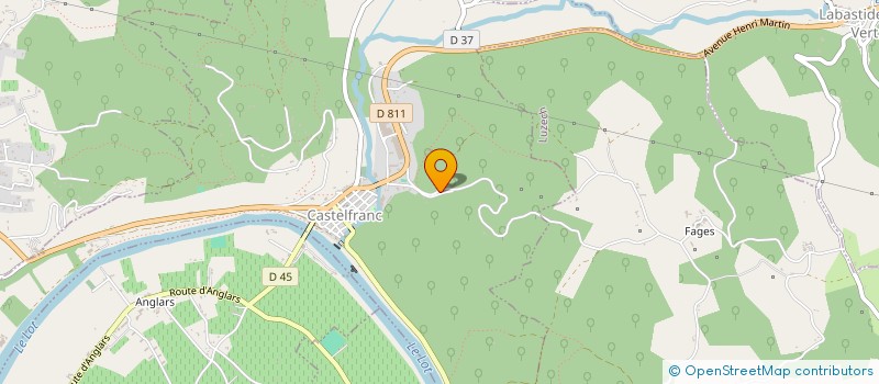 localisation de l'entreprise MONSIEUR DAWSON LOUSTALOT-FABRE  CASTELFRANC