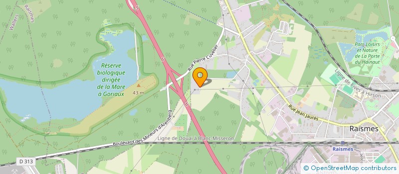 localisation de l'entreprise MONSIEUR DAWSON REMETTER  RAISMES