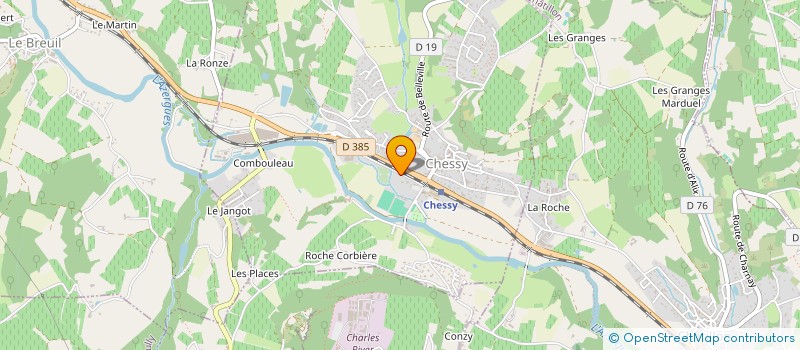 localisation de l'entreprise MONSIEUR DAWSON WEISS  CHESSY