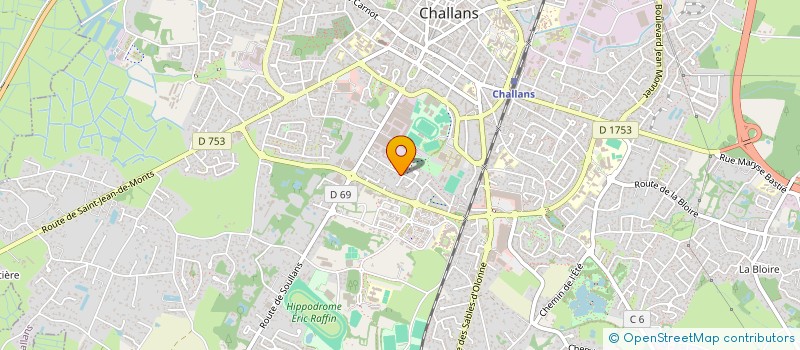 localisation de l'entreprise MONSIEUR DAWSON WELTER à CHALLANS