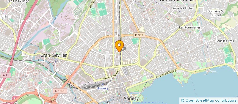 localisation de l'entreprise MONSIEUR DAWUD FERE ABDLLAH OMAR  ANNECY