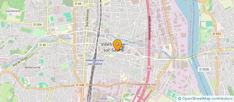 localisation de l'entreprise MONSIEUR DAWUD HAOUARI à VILLEFRANCHE-SUR-SAONE