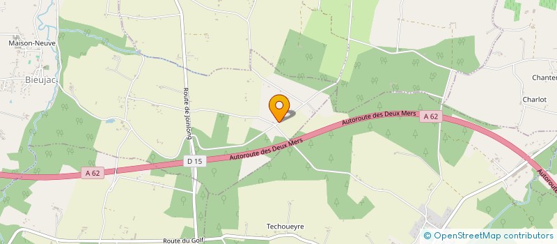 localisation de l'entreprise MONSIEUR DAYAN LAFLEUR  BIEUJAC