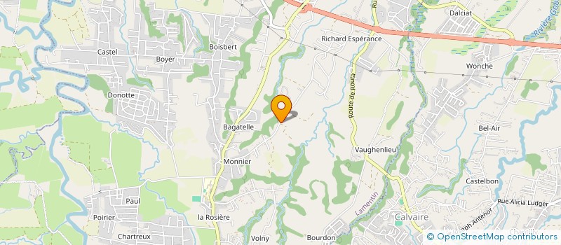 localisation de l'entreprise MONSIEUR DAYAN PASSIONNE  LAMENTIN