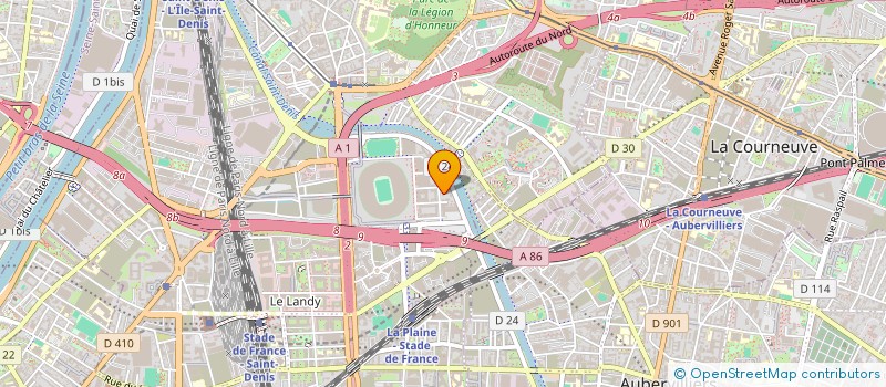 localisation de l'entreprise MONSIEUR DAYANE DO REGO  SAINT-DENIS