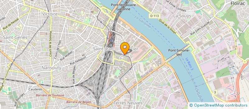 localisation de l'entreprise MONSIEUR DAYANN HADEF  BORDEAUX