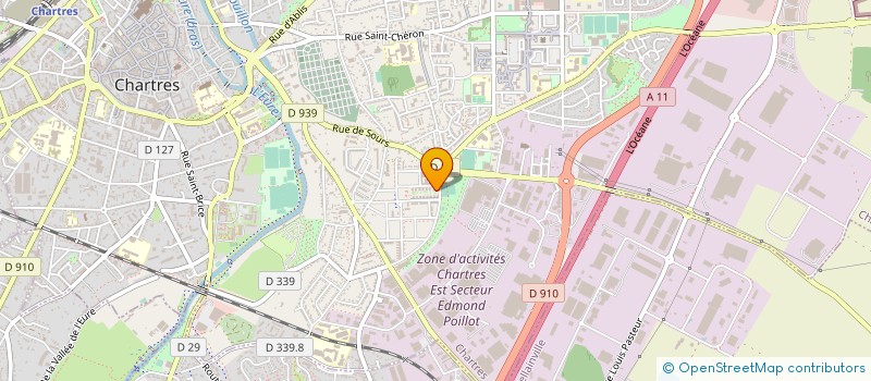 localisation de l'entreprise MONSIEUR DAYANN MONGORIN à CHARTRES