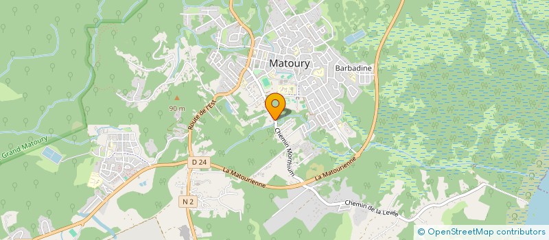 localisation de l'entreprise MONSIEUR DAYBERLAN OLIVEIRA REIS à MATOURY