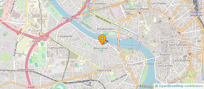 localisation de l'entreprise MONSIEUR DAYRON RONDON PALACIOS à TOULOUSE