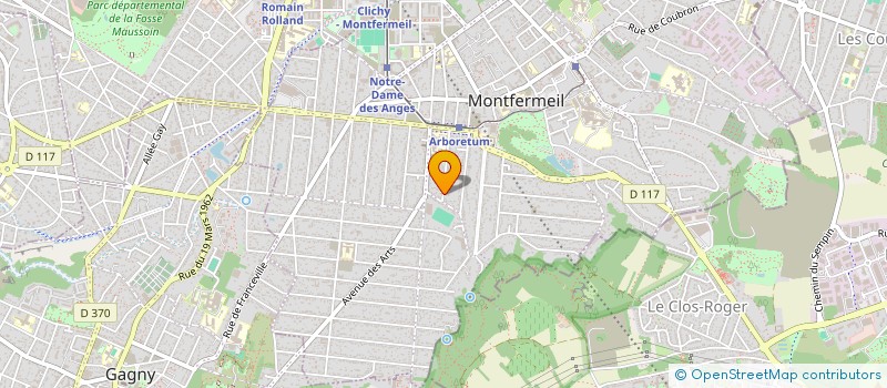 localisation de l'entreprise MONSIEUR DAYS CHEVALIER à MONTFERMEIL