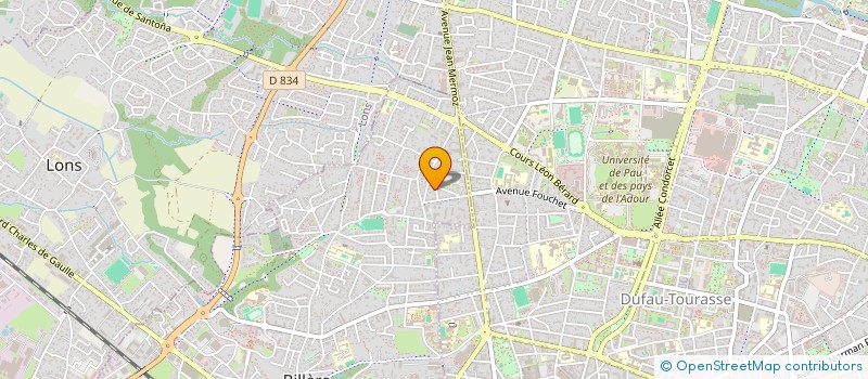 localisation de l'entreprise MONSIEUR DAYS LEFFLER  BILLERE